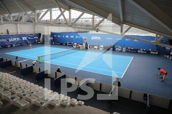 2021-03-27 - Court Central Play In during the Play In Challenger 2021, ATP Challenger tennis tournament on March 25, 2021 at Marcel Bernard complex in Lille, France - Photo Laurent Sanson / LS Medianord / DPPI - PLAY IN CHALLENGER 2021, ATP CHALLENGER TENNIS TOURNAMENT - INTERNATIONALS - TENNIS