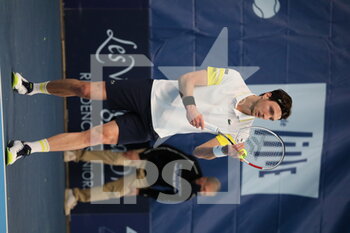 2021-03-27 - Arthur RINDERKNECH France during the Play In Challenger 2021, ATP Challenger tennis tournament on March 25, 2021 at Marcel Bernard complex in Lille, France - Photo Laurent Sanson / LS Medianord / DPPI - PLAY IN CHALLENGER 2021, ATP CHALLENGER TENNIS TOURNAMENT - INTERNATIONALS - TENNIS