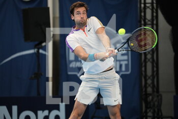2021-03-27 - Quentin HALYS France during the Play In Challenger 2021, ATP Challenger tennis tournament on March 26, 2021 at Marcel Bernard complex in Lille, France - Photo Laurent Sanson / LS Medianord / DPPI - PLAY IN CHALLENGER 2021, ATP CHALLENGER TENNIS TOURNAMENT - INTERNATIONALS - TENNIS
