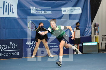 2021-03-27 - Maxime JANVIER France during the Play In Challenger 2021, ATP Challenger tennis tournament on March 27, 2021 at Marcel Bernard complex in Lille, France - Photo Laurent Sanson / LS Medianord / DPPI - PLAY IN CHALLENGER 2021, ATP CHALLENGER TENNIS TOURNAMENT - INTERNATIONALS - TENNIS