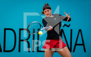 2021-04-30 - Karolina Muchova of the Czech Republic in action during the first round of the Mutua Madrid Open 2021, Masters 1000 tennis tournament on April 30, 2021 at La Caja Magica in Madrid, Spain - Photo Rob Prange / Spain DPPI / DPPI - MUTUA MADRID OPEN 2021, MASTERS 1000 TENNIS TOURNAMENT - INTERNATIONALS - TENNIS