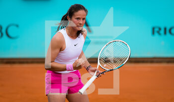 2021-04-30 - Daria Kasatkina of Russia in action during her first round match at the Mutua Madrid Open 2021, Masters 1000 tennis tournament on April 30, 2021 at La Caja Magica in Madrid, Spain - Photo Rob Prange / Spain DPPI / DPPI - MUTUA MADRID OPEN 2021, MASTERS 1000 TENNIS TOURNAMENT - INTERNATIONALS - TENNIS