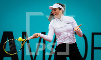 2021-05-01 - Johanna Konta of Great Britain during her second round match at the Mutua Madrid Open 2021, Masters 1000 tennis tournament on May 1, 2021 at La Caja Magica in Madrid, Spain - Photo Rob Prange / Spain DPPI / DPPI - MUTUA MADRID OPEN 2021, MASTERS 1000 TENNIS TOURNAMENT - INTERNATIONALS - TENNIS