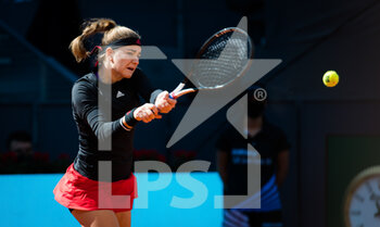 2021-05-02 - Karolina Muchova of the Czech Republic during the second round of the Mutua Madrid Open 2021, Masters 1000 tennis tournament on May 2, 2021 at La Caja Magica in Madrid, Spain - Photo Rob Prange / Spain DPPI / DPPI - MUTUA MADRID OPEN 2021, MASTERS 1000 TENNIS TOURNAMENT - INTERNATIONALS - TENNIS