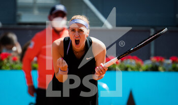 2021-05-03 - Petra Kvitova of the Czech Republic in action during the third round of the Mutua Madrid Open 2021, Masters 1000 tennis tournament on May 3, 2021 at La Caja Magica in Madrid, Spain - Photo Rob Prange / Spain DPPI / DPPI - MUTUA MADRID OPEN 2021, MASTERS 1000 TENNIS TOURNAMENT - INTERNATIONALS - TENNIS