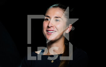 2021-05-03 - Belinda Bencic of Switzerland talks to the media after winning the third round of the Mutua Madrid Open 2021, Masters 1000 tennis tournament on May 3, 2021 at La Caja Magica in Madrid, Spain - Photo Rob Prange / Spain DPPI / DPPI - MUTUA MADRID OPEN 2021, MASTERS 1000 TENNIS TOURNAMENT - INTERNATIONALS - TENNIS