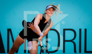 2021-05-05 - Paula Badosa of Spain in action during her quarter final match at the Mutua Madrid Open 2021, Masters 1000 tennis tournament on May 5, 2021 at La Caja Magica in Madrid, Spain - Photo Rob Prange / Spain DPPI / DPPI - MUTUA MADRID OPEN 2021, MASTERS 1000 TENNIS TOURNAMENT - INTERNATIONALS - TENNIS