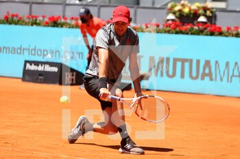 2021-05-07 - Dominic Thiem of Austria during the Mutua Madrid Open 2021, Masters 1000 tennis tournament on May 7, 2021 at La Caja Magica in Madrid, Spain - Photo Laurent Lairys / DPPI - MUTUA MADRID OPEN 2021, MASTERS 1000 TENNIS TOURNAMENT - INTERNATIONALS - TENNIS
