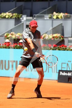 2021-05-07 - Dominic Thiem of Austria during the Mutua Madrid Open 2021, Masters 1000 tennis tournament on May 7, 2021 at La Caja Magica in Madrid, Spain - Photo Laurent Lairys / DPPI - MUTUA MADRID OPEN 2021, MASTERS 1000 TENNIS TOURNAMENT - INTERNATIONALS - TENNIS