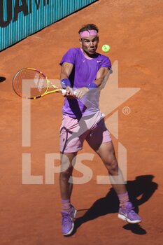 2021-05-07 - Rafael Nadal of Spain during the Mutua Madrid Open 2021, Masters 1000 tennis tournament on May 7, 2021 at La Caja Magica in Madrid, Spain - Photo Laurent Lairys / DPPI - MUTUA MADRID OPEN 2021, MASTERS 1000 TENNIS TOURNAMENT - INTERNATIONALS - TENNIS