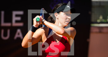2021-05-10 - Jessica Pegula of the United States in action during the first round of the 2021 Internazionali BNL d'Italia, WTA 1000 tennis tournament on May 10, 2021 at Foro Italico in Rome, Italy - Photo Rob Prange / Spain DPPI / DPPI - 2021 INTERNAZIONALI BNL D'ITALIA, WTA 1000 TENNIS TOURNAMENT - INTERNATIONALS - TENNIS