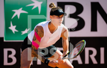 2021-05-10 - Polona Hercog of Slovenia in action during the first round of the 2021 Internazionali BNL d'Italia, WTA 1000 tennis tournament on May 10, 2021 at Foro Italico in Rome, Italy - Photo Rob Prange / Spain DPPI / DPPI - 2021 INTERNAZIONALI BNL D'ITALIA, WTA 1000 TENNIS TOURNAMENT - INTERNATIONALS - TENNIS