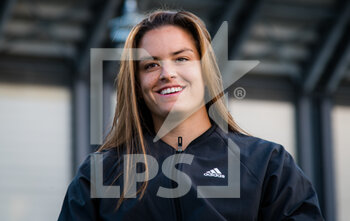 2021-05-10 - Maria Sakkari of Greece talks to the media after the first round of the 2021 Internazionali BNL d'Italia, WTA 1000 tennis tournament on May 10, 2021 at Foro Italico in Rome, Italy - Photo Rob Prange / Spain DPPI / DPPI - 2021 INTERNAZIONALI BNL D'ITALIA, WTA 1000 TENNIS TOURNAMENT - INTERNATIONALS - TENNIS