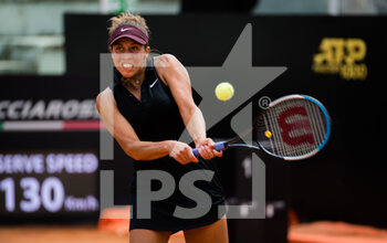 2021-05-11 - Madison Keys of the United States in action during the first round of the 2021 Internazionali BNL d'Italia, WTA 1000 tennis tournament on May 11, 2021 at Foro Italico in Rome, Italy - Photo Rob Prange / Spain DPPI / DPPI - 2021 INTERNAZIONALI BNL D'ITALIA, WTA 1000 TENNIS TOURNAMENT - INTERNATIONALS - TENNIS