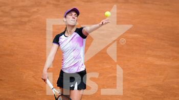 2021-05-11 - Elise Mertens of Belgium in action during the first round of the 2021 Internazionali BNL d'Italia, WTA 1000 tennis tournament on May 11, 2021 at Foro Italico in Rome, Italy - Photo Rob Prange / Spain DPPI / DPPI - 2021 INTERNAZIONALI BNL D'ITALIA, WTA 1000 TENNIS TOURNAMENT - INTERNATIONALS - TENNIS