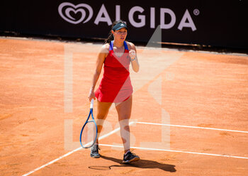 2021-05-12 - Jessica Pegula of the United States in action during the second round of the 2021 Internazionali BNL d'Italia, WTA 1000 tennis tournament on May 12, 2021 at Foro Italico in Rome, Italy - Photo Rob Prange / Spain DPPI / DPPI - 2021 INTERNAZIONALI BNL D'ITALIA, WTA 1000 TENNIS TOURNAMENT - INTERNATIONALS - TENNIS