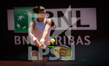 2021-05-13 - Petra Martic of Croatia in action during the third round at the 2021 Internazionali BNL d'Italia, WTA 1000 tennis tournament on May 13, 2021 at Foro Italico in Rome, Italy - Photo Rob Prange / Spain DPPI / DPPI - 2021 INTERNAZIONALI BNL D'ITALIA, WTA 1000 TENNIS TOURNAMENT - INTERNATIONALS - TENNIS