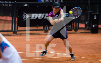 2021-05-14 - Shuko Aoyama and Ena Shibahara of Japan in action during the doubles quarter-final at the 2021 Internazionali BNL d'Italia, WTA 1000 tennis tournament on May 14, 2021 at Foro Italico in Rome, Italy - Photo Rob Prange / Spain DPPI / DPPI - 2021 INTERNAZIONALI BNL D'ITALIA, WTA 1000 TENNIS TOURNAMENT - INTERNATIONALS - TENNIS