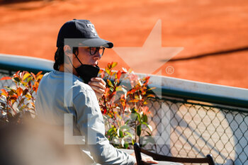 2021-05-20 - Francesca Schiavone ex tennis player and Petra Matic's tennis coach - WTA 250 EMILIA-ROMAGNA OPEN 2021 - INTERNATIONALS - TENNIS