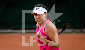 2021-05-26 - Maria Camila Osorio Serrano of Colombia in action during the second qualifications round at the Roland-Garros 2021, Grand Slam tennis tournament, Qualifying, on May 26, 2021 at Roland-Garros stadium in Paris, France - Photo Rob Prange / Spain DPPI / DPPI - ROLAND-GARROS 2021, GRAND SLAM TENNIS TOURNAMENT - INTERNATIONALS - TENNIS