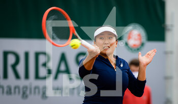 2021-05-26 - Claire Liu of the United States in action during the second qualifications round at the Roland-Garros 2021, Grand Slam tennis tournament, Qualifying, on May 26, 2021 at Roland-Garros stadium in Paris, France - Photo Rob Prange / Spain DPPI / DPPI - ROLAND-GARROS 2021, GRAND SLAM TENNIS TOURNAMENT - INTERNATIONALS - TENNIS
