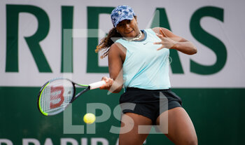 2021-05-26 - Hailey Baptiste of the United States in action during the second qualifications round at the Roland-Garros 2021, Grand Slam tennis tournament, Qualifying, on May 26, 2021 at Roland-Garros stadium in Paris, France - Photo Rob Prange / Spain DPPI / DPPI - ROLAND-GARROS 2021, GRAND SLAM TENNIS TOURNAMENT - INTERNATIONALS - TENNIS