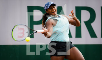2021-05-26 - Hailey Baptiste of the United States in action during the second qualifications round at the Roland-Garros 2021, Grand Slam tennis tournament, Qualifying, on May 26, 2021 at Roland-Garros stadium in Paris, France - Photo Rob Prange / Spain DPPI / DPPI - ROLAND-GARROS 2021, GRAND SLAM TENNIS TOURNAMENT - INTERNATIONALS - TENNIS