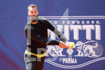 2021-05-27 - Benoit Paire during double tennis match ATP 250 - ATP 250 EMILIA ROMAGNA OPEN 2021 - INTERNATIONALS - TENNIS