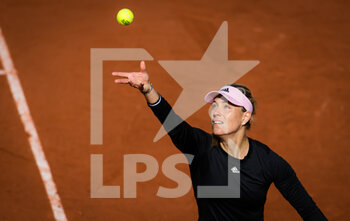 2021-05-28 - Angelique Kerber of Germany during practice ahead of the Roland-Garros 2021, Grand Slam tennis tournament, Qualifying, on May 28, 2021 at Roland-Garros stadium in Paris, France - Photo Rob Prange / Spain DPPI / DPPI - ROLAND-GARROS 2021, GRAND SLAM TENNIS TOURNAMENT - INTERNATIONALS - TENNIS