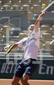2021-05-29 - Casper Ruud of Norway during practice ahead of the French Open 2021, a Grand Slam tennis tournament at Roland-Garros stadium on May 29, 2021 in Paris, France - Photo Jean Catuffe / DPPI - ROLAND-GARROS 2021, GRAND SLAM TENNIS TOURNAMENT - INTERNATIONALS - TENNIS