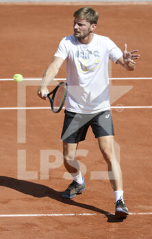 2021-05-29 - David Goffin of Belgium during practice ahead of the French Open 2021, a Grand Slam tennis tournament at Roland-Garros stadium on May 29, 2021 in Paris, France - Photo Jean Catuffe / DPPI - ROLAND-GARROS 2021, GRAND SLAM TENNIS TOURNAMENT - INTERNATIONALS - TENNIS