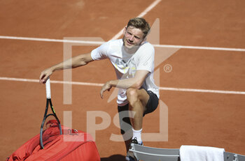 2021-05-29 - David Goffin of Belgium during practice ahead of the French Open 2021, a Grand Slam tennis tournament at Roland-Garros stadium on May 29, 2021 in Paris, France - Photo Jean Catuffe / DPPI - ROLAND-GARROS 2021, GRAND SLAM TENNIS TOURNAMENT - INTERNATIONALS - TENNIS