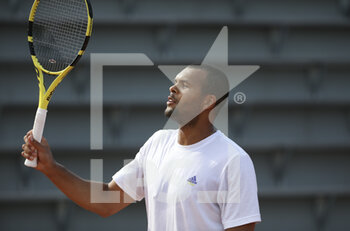 2021-05-29 - Jo-Wilfried Tsonga of France during practice ahead of the French Open 2021, a Grand Slam tennis tournament at Roland-Garros stadium on May 29, 2021 in Paris, France - Photo Jean Catuffe / DPPI - ROLAND-GARROS 2021, GRAND SLAM TENNIS TOURNAMENT - INTERNATIONALS - TENNIS