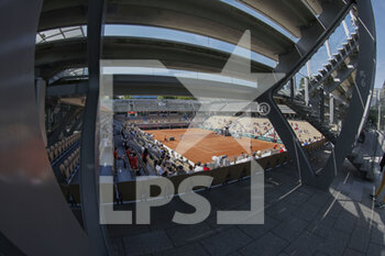 2021-05-30 - General view of the Simone Mathieu centre court during Roland-Garros 2021, Grand Slam tennis tournament on May 30, 2021 at Roland-Garros stadium in Paris, France - Photo Nicol Knightman / DPPI - ROLAND-GARROS 2021, GRAND SLAM TENNIS TOURNAMENT - INTERNATIONALS - TENNIS