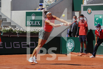 2021-05-31 - Caroline Garcia of France during the first round of Roland-Garros 2021, Grand Slam tennis tournament on May 31, 2021 at Roland-Garros stadium in Paris, France - Photo Nicol Knightman / DPPI - ROLAND-GARROS 2021, GRAND SLAM TENNIS TOURNAMENT - INTERNATIONALS - TENNIS