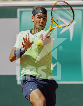 2021-06-01 - Rafael Nadal of Spain during the first round of Roland-Garros 2021, Grand Slam tennis tournament on June 01, 2021 at Roland-Garros stadium in Paris, France - Photo Nicol Knightman / DPPI - ROLAND-GARROS 2021, GRAND SLAM TENNIS TOURNAMENT - INTERNATIONALS - TENNIS