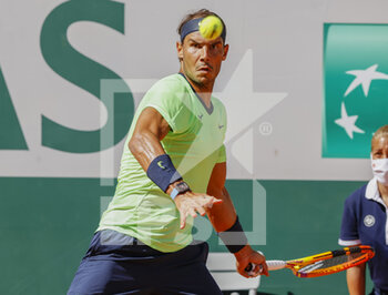 2021-06-01 - Rafael Nadal of Spain during the first round of Roland-Garros 2021, Grand Slam tennis tournament on June 01, 2021 at Roland-Garros stadium in Paris, France - Photo Nicol Knightman / DPPI - ROLAND-GARROS 2021, GRAND SLAM TENNIS TOURNAMENT - INTERNATIONALS - TENNIS