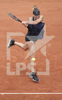 2021-06-02 - Polona Hercog of Slovenia during day 4 of the French Open 2021, Grand Slam tennis tournament on June 2, 2021 at Roland-Garros stadium in Paris, France - Photo Jean Catuffe / DPPI - ROLAND-GARROS 2021, GRAND SLAM TENNIS TOURNAMENT - INTERNATIONALS - TENNIS