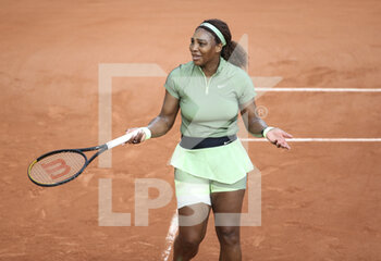 2021-06-02 - Serena Williams of USA during day 4 of the French Open 2021, Grand Slam tennis tournament on June 2, 2021 at Roland-Garros stadium in Paris, France - Photo Jean Catuffe / DPPI - ROLAND-GARROS 2021, GRAND SLAM TENNIS TOURNAMENT - INTERNATIONALS - TENNIS