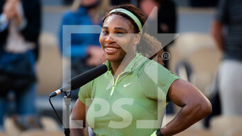 2021-06-02 - Serena Williams of the United States after winning her second-round match at the Roland-Garros 2021, Grand Slam tennis tournament on June 2, 2021 at Roland-Garros stadium in Paris, France - Photo Rob Prange / Spain DPPI / DPPI - ROLAND-GARROS 2021, GRAND SLAM TENNIS TOURNAMENT - INTERNATIONALS - TENNIS