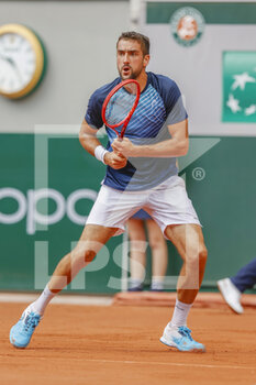 2021-06-03 - Marin Cilic of Croatia during the Roland-Garros 2021, Grand Slam tennis tournament on June 3, 2021 at Roland-Garros stadium in Paris, France - Photo Nicol Knightman / DPPI - ROLAND-GARROS 2021, GRAND SLAM TENNIS TOURNAMENT - INTERNATIONALS - TENNIS