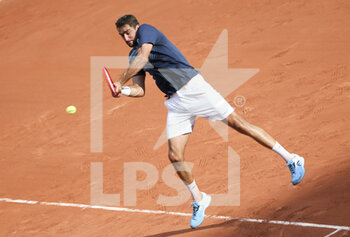 2021-06-03 - Marin Cilic of Croatia during day 5 of the French Open 2021, Grand Slam tennis tournament on June 3, 2021 at Roland-Garros stadium in Paris, France - Photo Jean Catuffe / DPPI - ROLAND-GARROS 2021, GRAND SLAM TENNIS TOURNAMENT - INTERNATIONALS - TENNIS