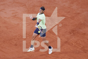 2021-06-03 - Rafael Nadal of Spain during the Roland-Garros 2021, Grand Slam tennis tournament on June 3, 2021 at Roland-Garros stadium in Paris, France - Photo Nicol Knightman / DPPI - ROLAND-GARROS 2021, GRAND SLAM TENNIS TOURNAMENT - INTERNATIONALS - TENNIS