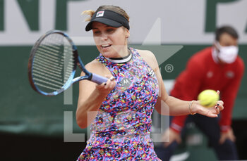 2021-06-05 - Sofia Kenin of USA during day 7 of the French Open 2021, Grand Slam tennis tournament on June 5, 2021 at Roland-Garros stadium in Paris, France - Photo Jean Catuffe / DPPI - ROLAND-GARROS 2021, GRAND SLAM TENNIS TOURNAMENT - INTERNATIONALS - TENNIS