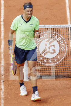 2021-06-05 - Rafael Nadal of Spain during the Roland-Garros 2021, Grand Slam tennis tournament on June 5, 2021 at Roland-Garros stadium in Paris, France - Photo Nicol Knightman / DPPI - ROLAND-GARROS 2021, GRAND SLAM TENNIS TOURNAMENT - INTERNATIONALS - TENNIS