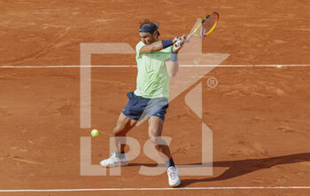 2021-06-05 - Rafael Nadal of Spain during the Roland-Garros 2021, Grand Slam tennis tournament on June 5, 2021 at Roland-Garros stadium in Paris, France - Photo Nicol Knightman / DPPI - ROLAND-GARROS 2021, GRAND SLAM TENNIS TOURNAMENT - INTERNATIONALS - TENNIS