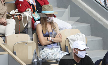 2021-06-07 - Jelena Djokovic, wife of Novak Djokovic of Serbia during day 9 of the French Open 2021, Grand Slam tennis tournament on June 7, 2021 at Roland-Garros stadium in Paris, France - Photo Jean Catuffe / DPPI - ROLAND-GARROS 2021, GRAND SLAM TENNIS TOURNAMENT - INTERNATIONALS - TENNIS