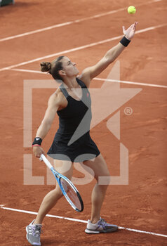 2021-06-07 - Maria Sakkari of Greece during day 9 of the French Open 2021, Grand Slam tennis tournament on June 7, 2021 at Roland-Garros stadium in Paris, France - Photo Jean Catuffe / DPPI - ROLAND-GARROS 2021, GRAND SLAM TENNIS TOURNAMENT - INTERNATIONALS - TENNIS