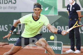 2021-06-07 - Rafael Nadal of Spain during day 9 of the French Open 2021, Grand Slam tennis tournament on June 7, 2021 at Roland-Garros stadium in Paris, France - Photo Jean Catuffe / DPPI - ROLAND-GARROS 2021, GRAND SLAM TENNIS TOURNAMENT - INTERNATIONALS - TENNIS