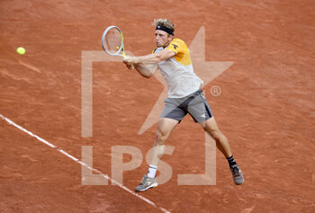 2021-06-08 - Alejandro Davidovich Fokina of Spain during day 10 of the French Open 2021, Grand Slam tennis tournament on June 8, 2021 at Roland-Garros stadium in Paris, France - Photo Jean Catuffe / DPPI - FRENCH OPEN 2021, GRAND SLAM TENNIS TOURNAMENT - INTERNATIONALS - TENNIS